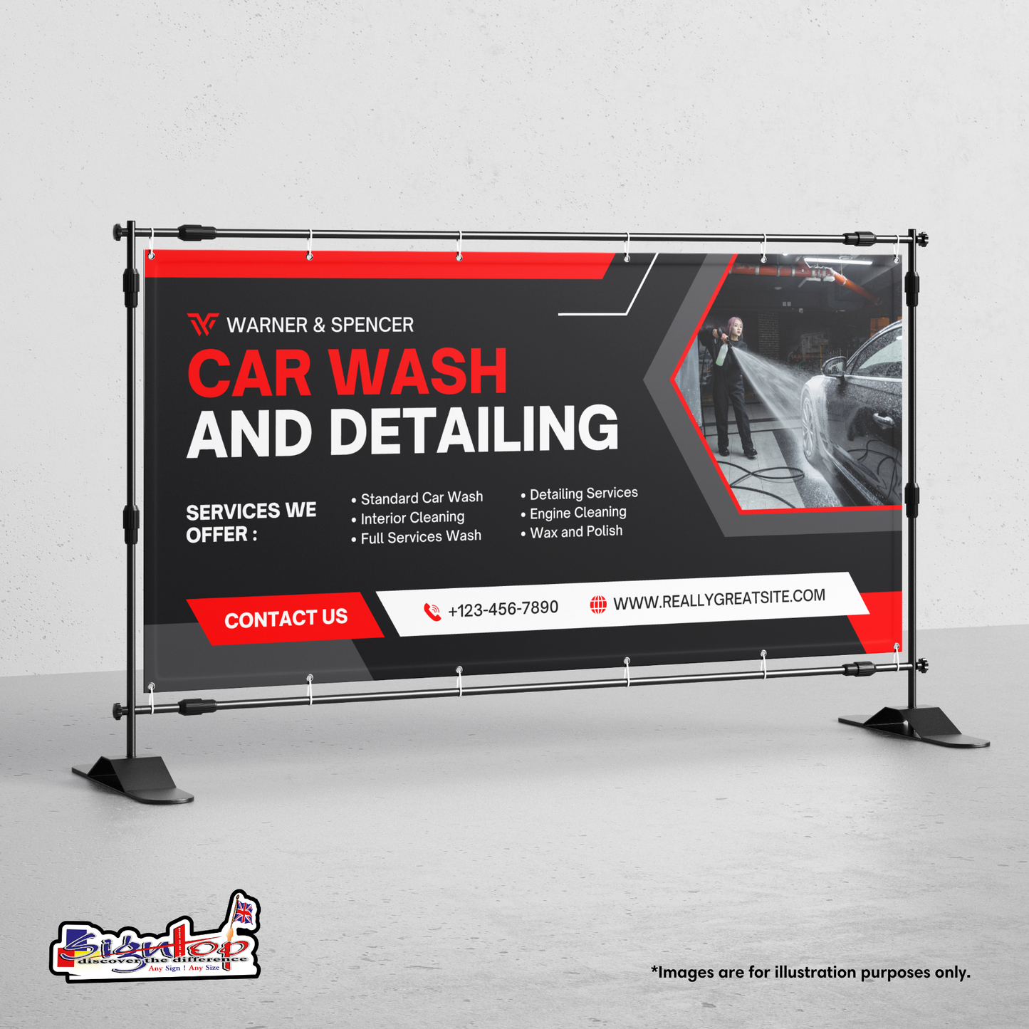High Quality PVC Banners- Multiple Sizes
